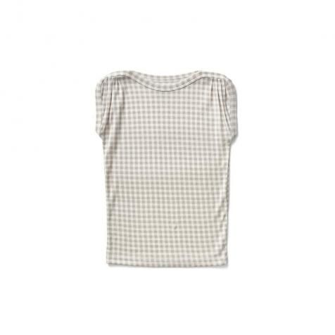 D2-3䳫ͽSoor Ploom 㥶꡼T / Sundae Tee - Gingham Print, Cloud