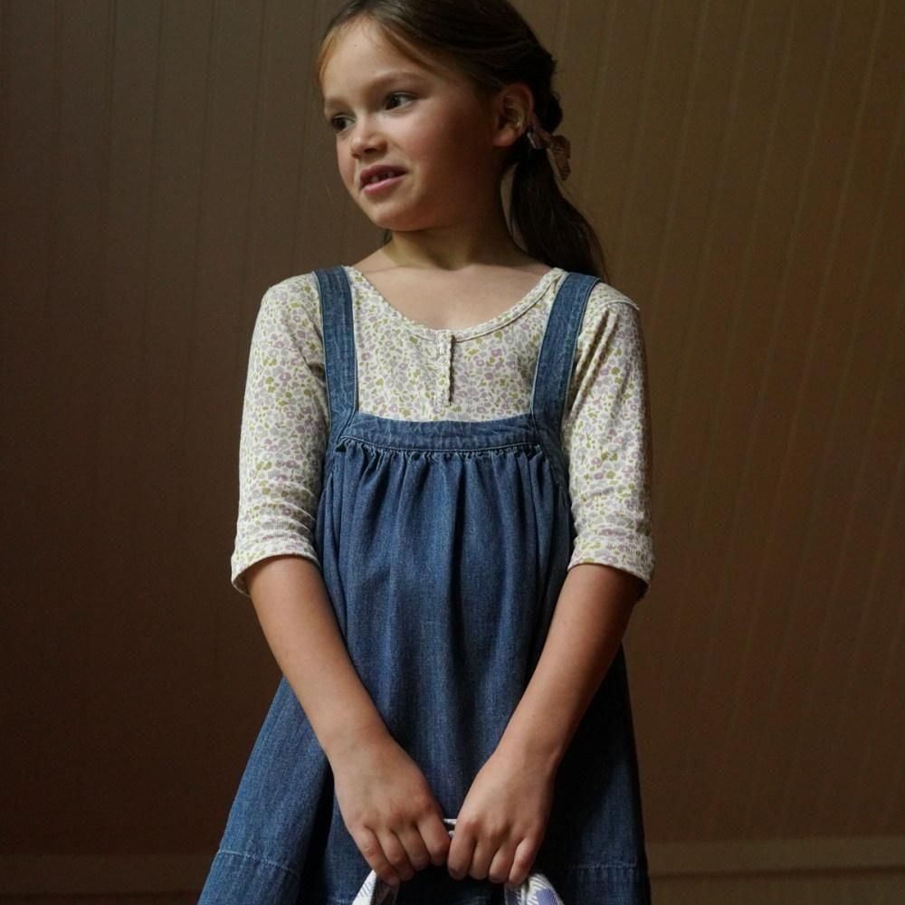 D3-4䳫ͽSoor Ploom åԥʥեɥ쥹 / Eloise Pinafore - Eco Wash img7