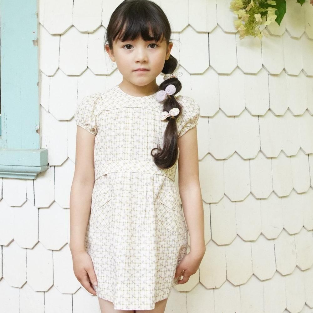 D3-4䳫ͽSoor Ploom å륹ԡ / Ismay Dress - Checker Rose Print, Zinnia img6