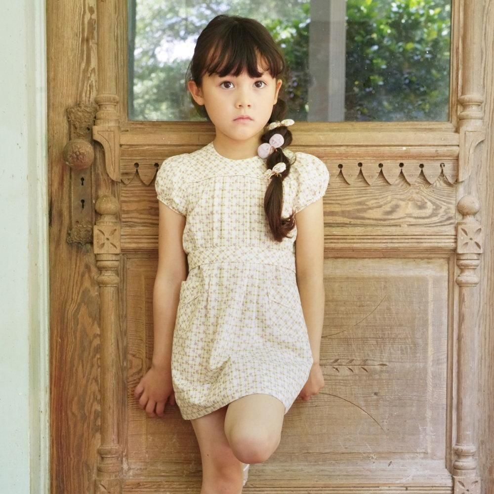 D3-4䳫ͽSoor Ploom å륹ԡ / Ismay Dress - Checker Rose Print, Zinnia img8