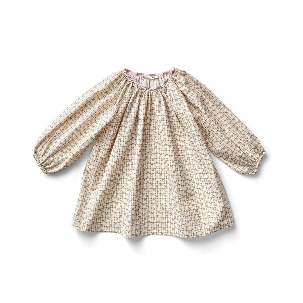 D3-4䳫ͽSoor Ploom åڥȥ˥å / Peasant Tunic - Checker Rose Print, Zinnia img