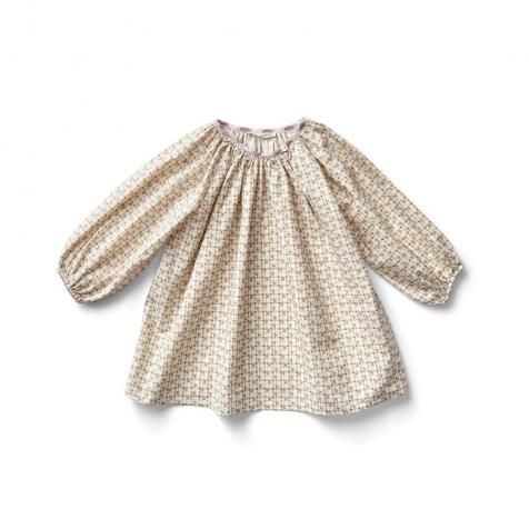 D3-4䳫ͽSoor Ploom åڥȥ˥å / Peasant Tunic - Checker Rose Print, Zinnia