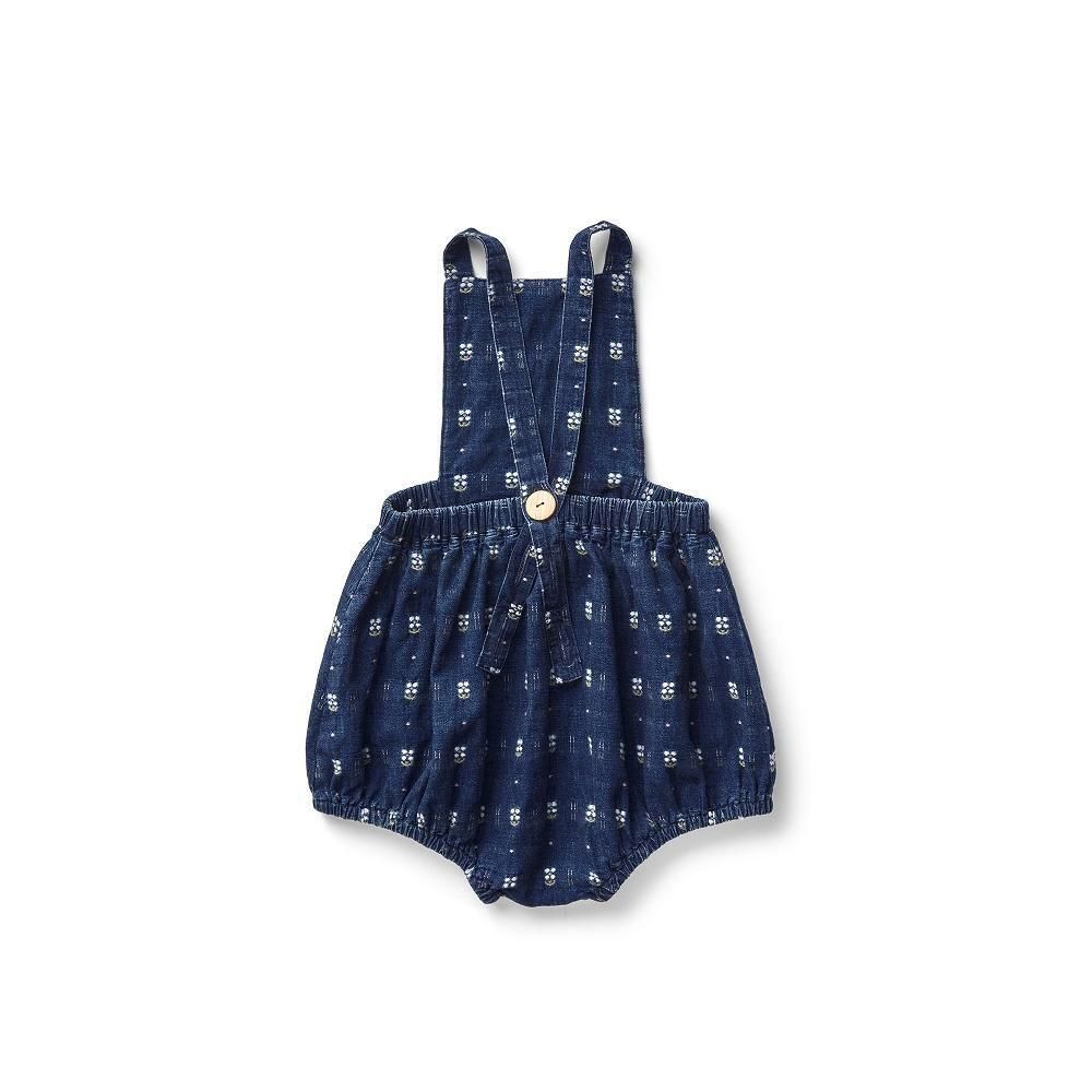 D3-4䳫ͽSoor Ploom ǥ˥ѡ / Oona Romper - Embroidered Denim img1