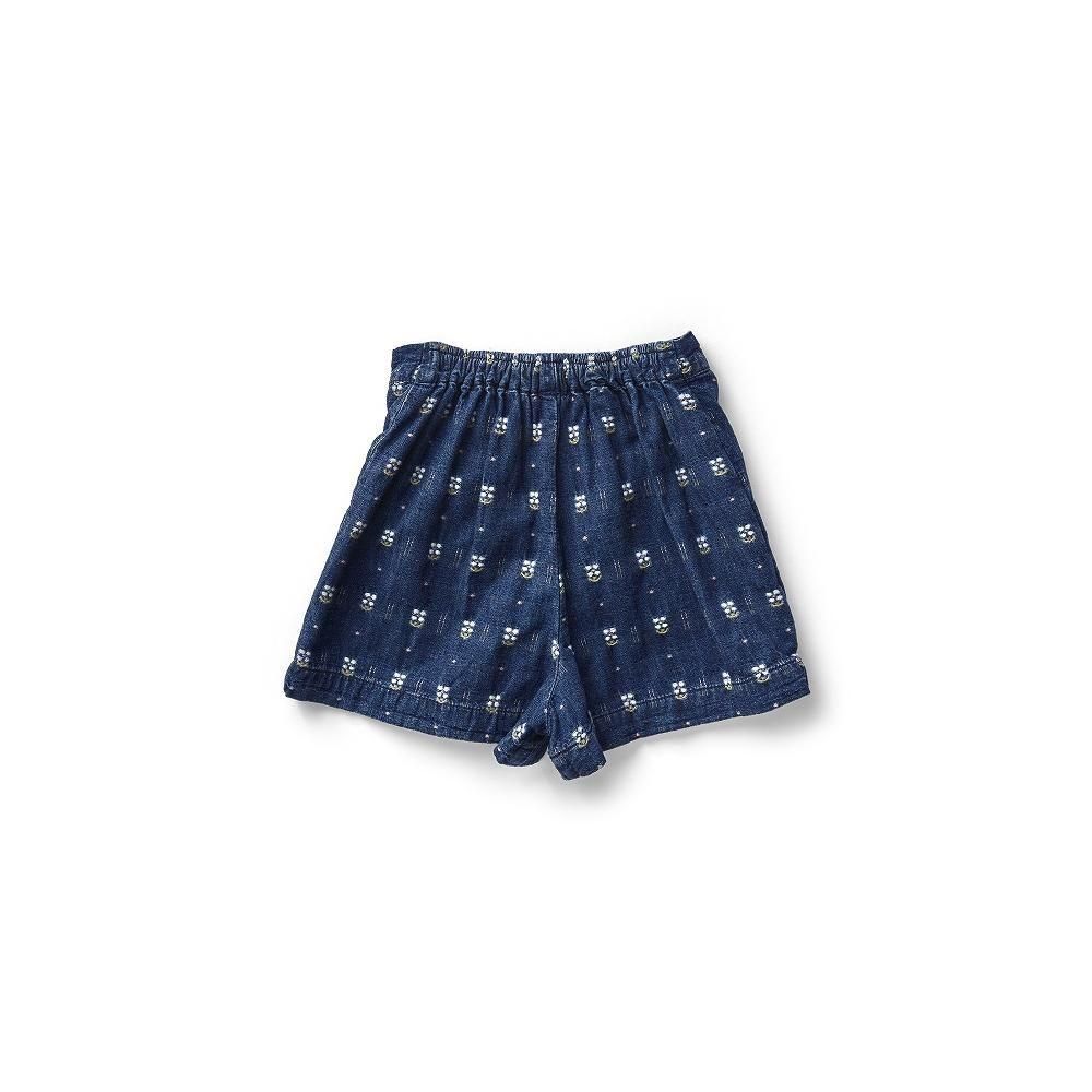 D3-4䳫ͽSoor Ploom å / Olive Skort - Embroidered Denim img1