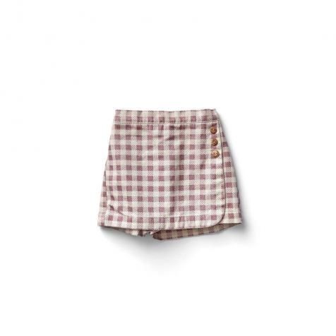 D3-4䳫ͽSoor Ploom å / Olive Skort - Gingham Print, Zinnia