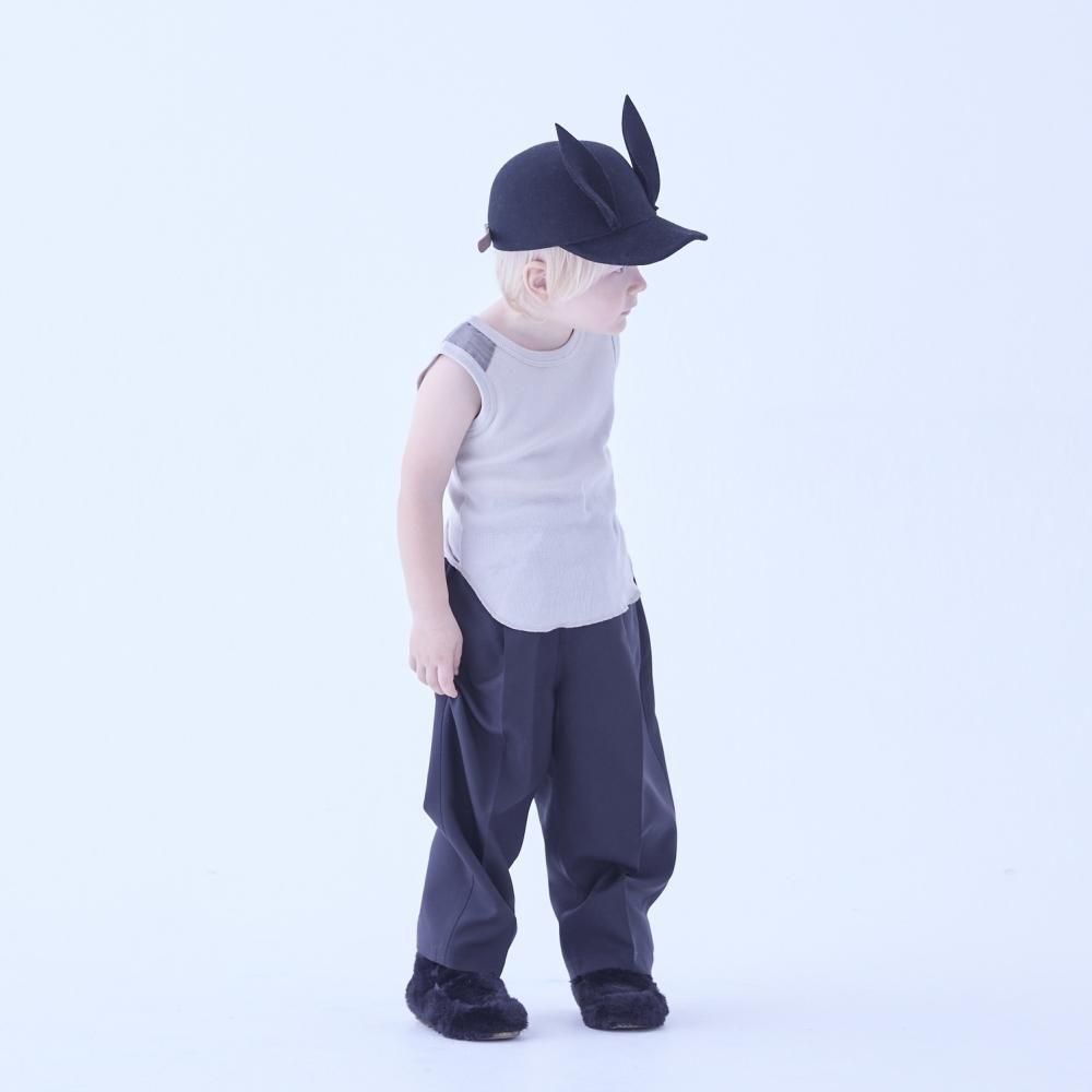 eLfinFolk 󥿡ץ쥹ѥ / Center Pressed Pants black img