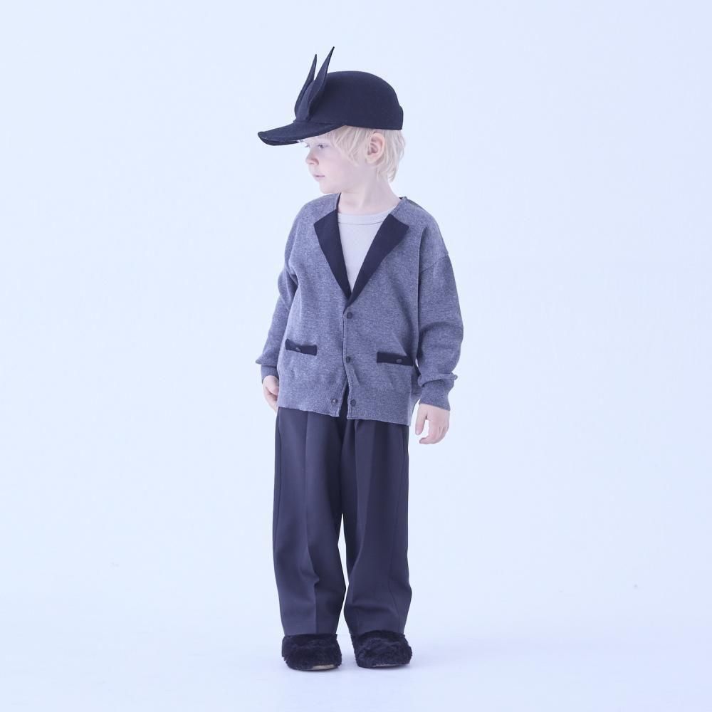 eLfinFolk 󥿡ץ쥹ѥ / Center Pressed Pants black img5
