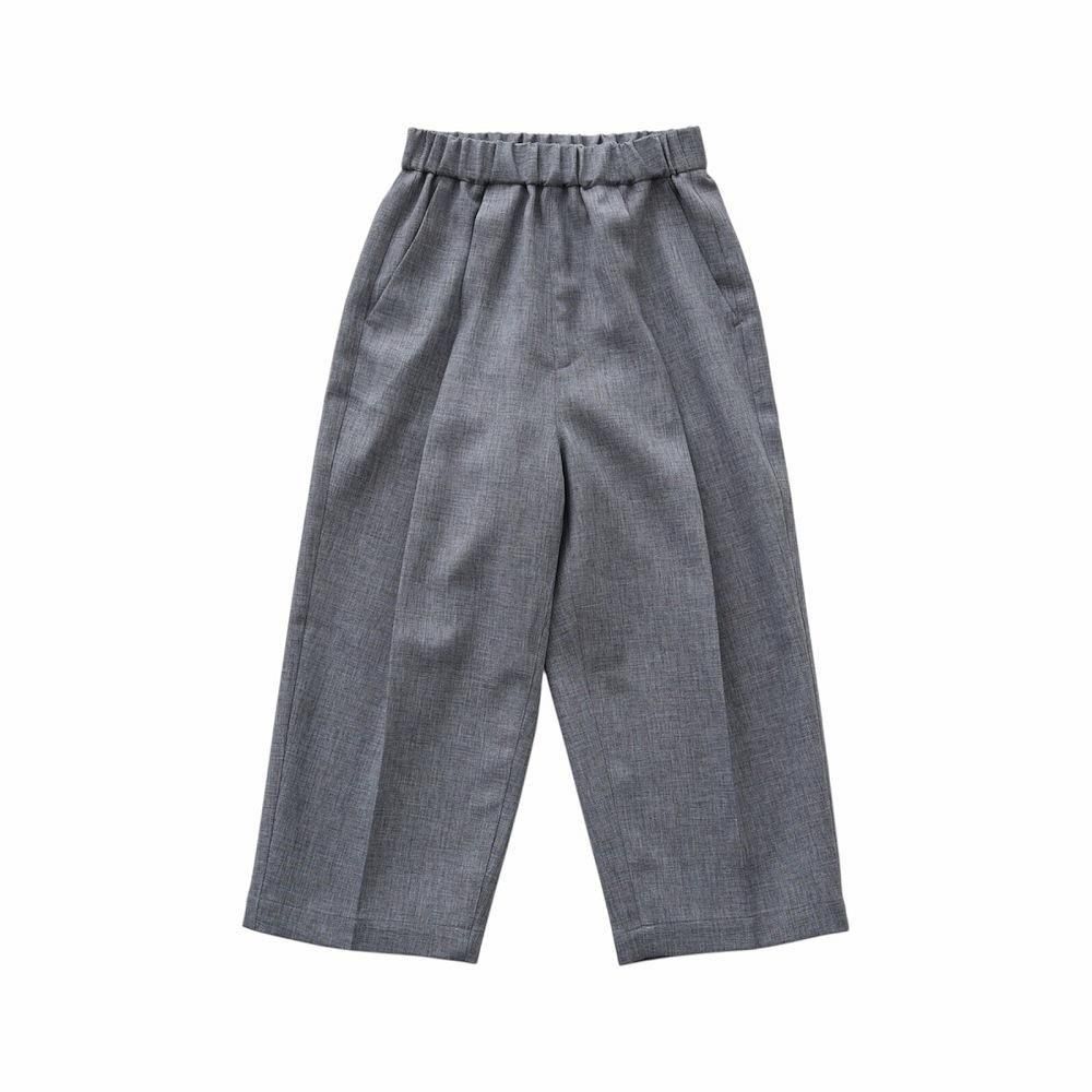eLfinFolk 󥿡ץ쥹ѥ / Center Pressed Pants light gray img1