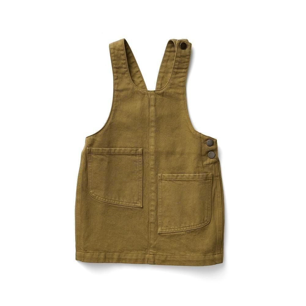 Soor Ploom キッズピナフォアドレス / Delia Pinafore - Brush