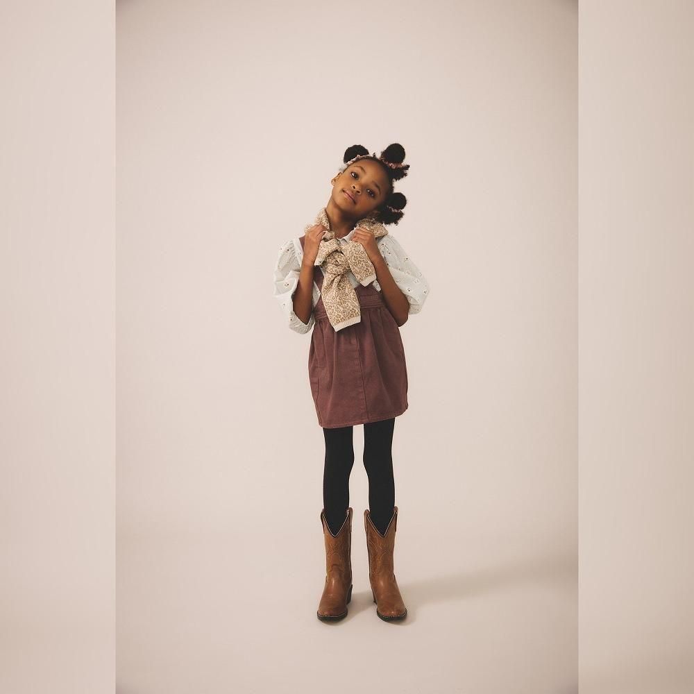 スカート soor ploom Minnie Pinafore 5y Minnie Pinafore, Prune – Soor Ploom