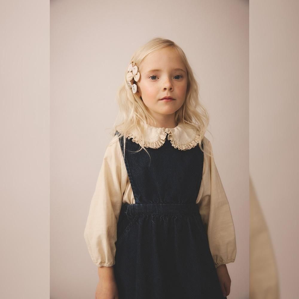 Soor Ploom キッズピナフォアドレス / Tippi Pinafore - Eco