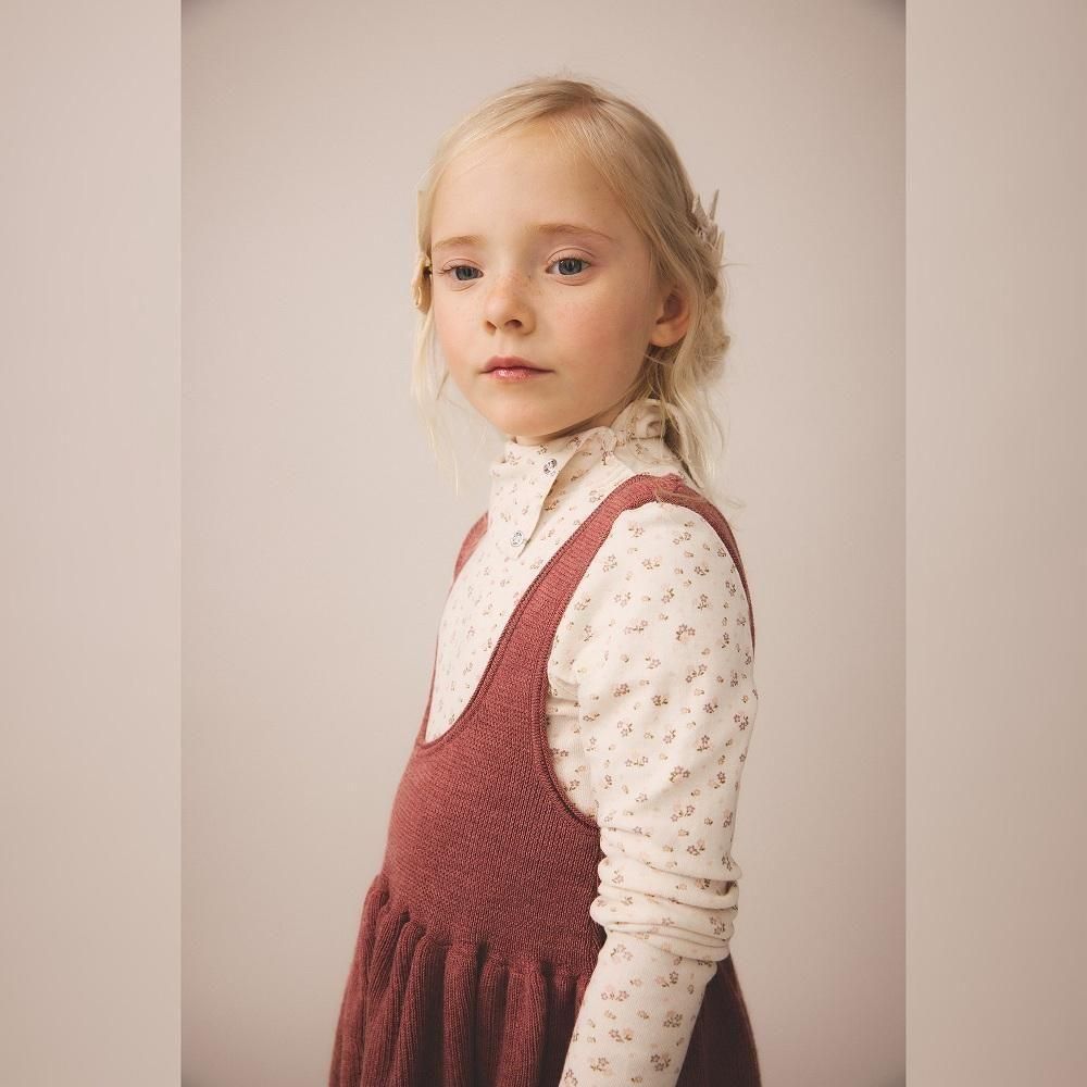 D2-92623䳫ϡSoor Ploom å˥åȥԥʥեɥ쥹 / Sage Pinafore - Cherry img3