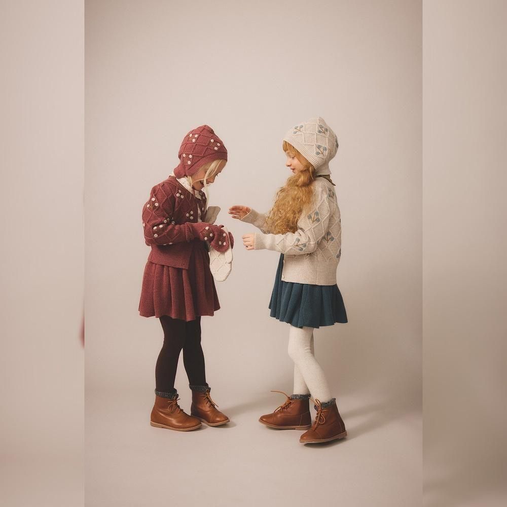 D2-92623䳫ϡSoor Ploom å˥åȥԥʥեɥ쥹 / Sage Pinafore - Cherry img8