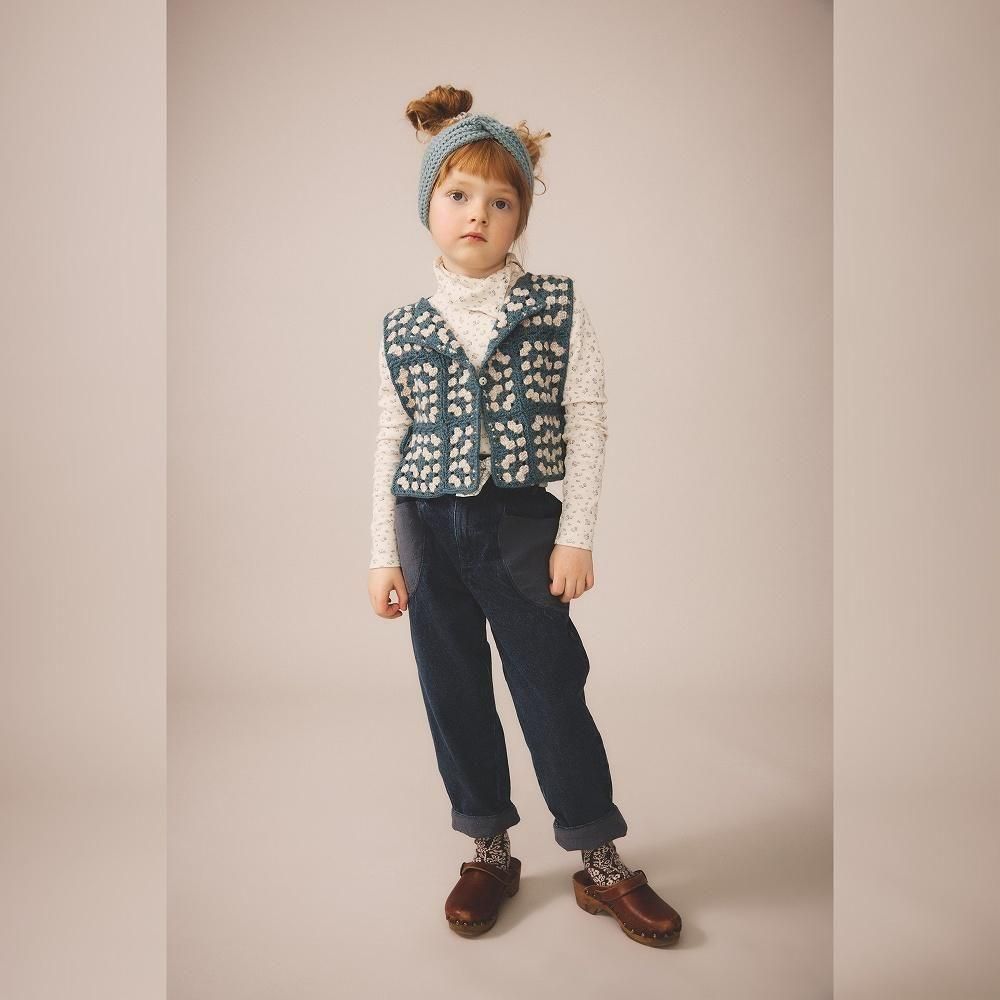 D2-92623䳫ϡSoor Ploom å˥åȥ٥ / Squares Smock - Bottle img9