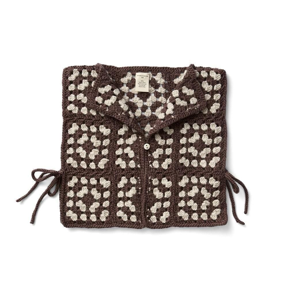 D2-92623䳫ϡSoor Ploom å˥åȥ٥ / Squares Smock - Prune img