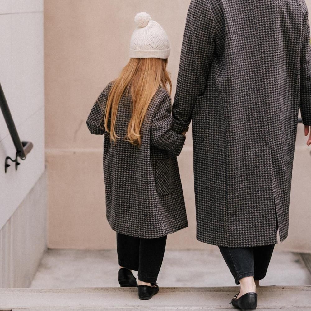 Rylee&Cru åơ顼ɥ / Longline Coat Micro Check img4