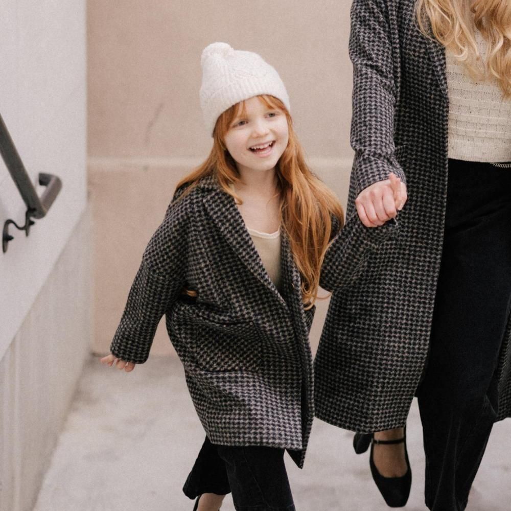 Rylee&Cru åơ顼ɥ / Longline Coat Micro Check img5