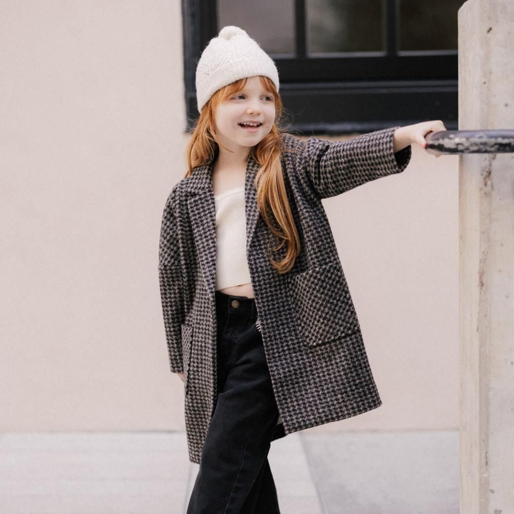 Rylee&Cru åơ顼ɥ / Longline Coat Micro Check img6