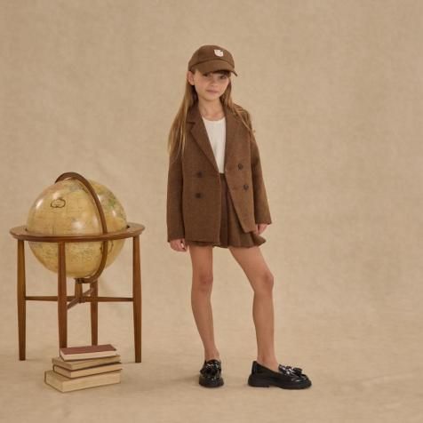 Soor Ploom キッズジャンパースカート / Mavis Skirt