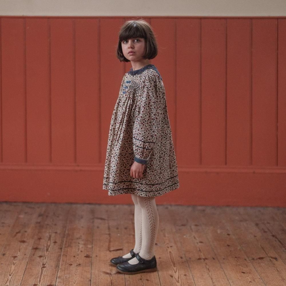 Little Cotton Clothes ååԡ / Etta Smocked Dress Cottage Floral img4