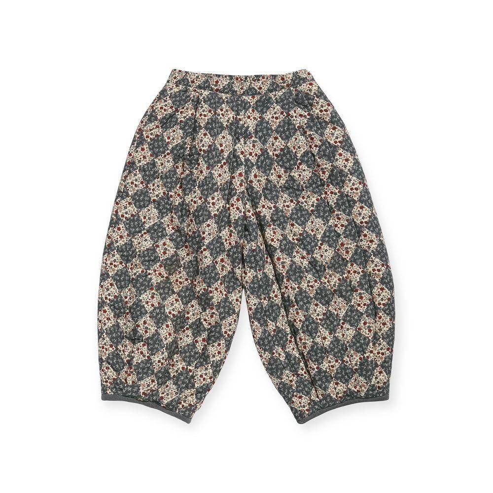 93021䳫ϡLittle Cotton Clothes åȥѥ / Quilted Jessica Trousers Harlequin Floral img