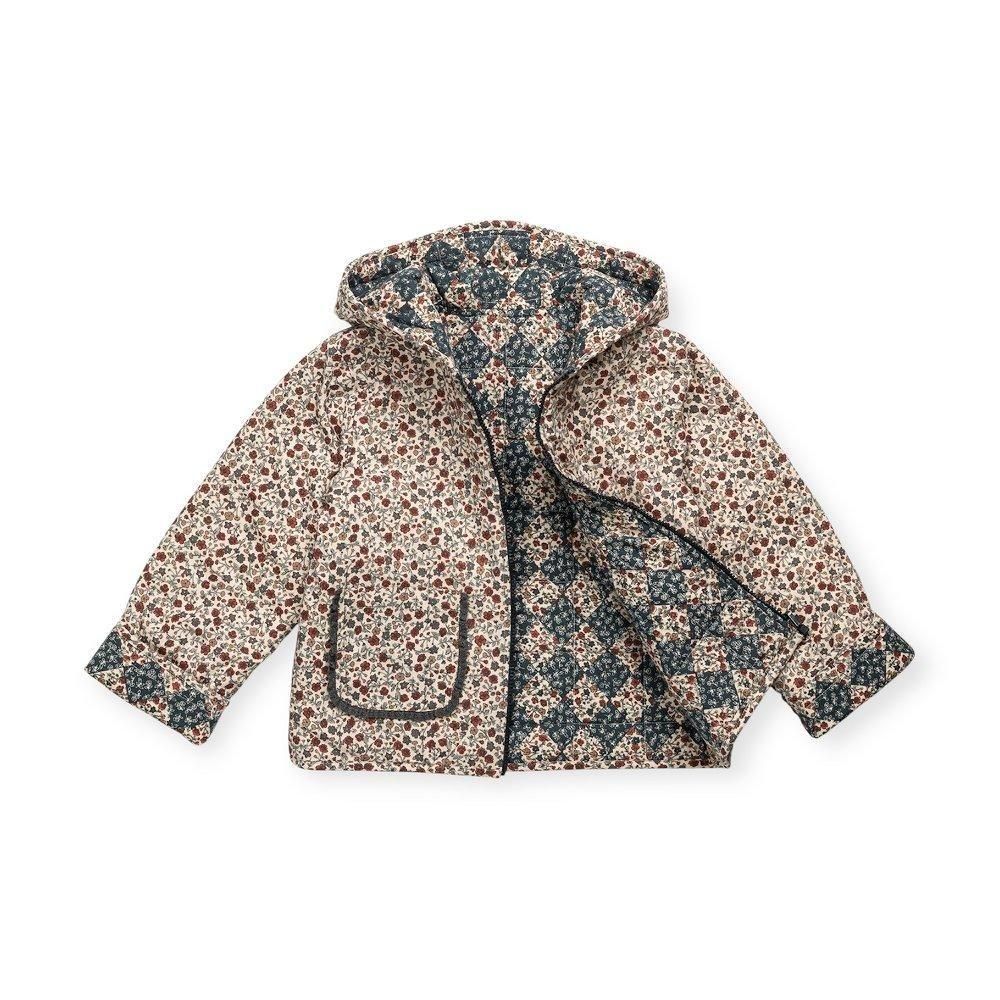 Little Cotton Clothes åС֥른㥱å / Jojo Reversible Jacket Harelquin Floral img