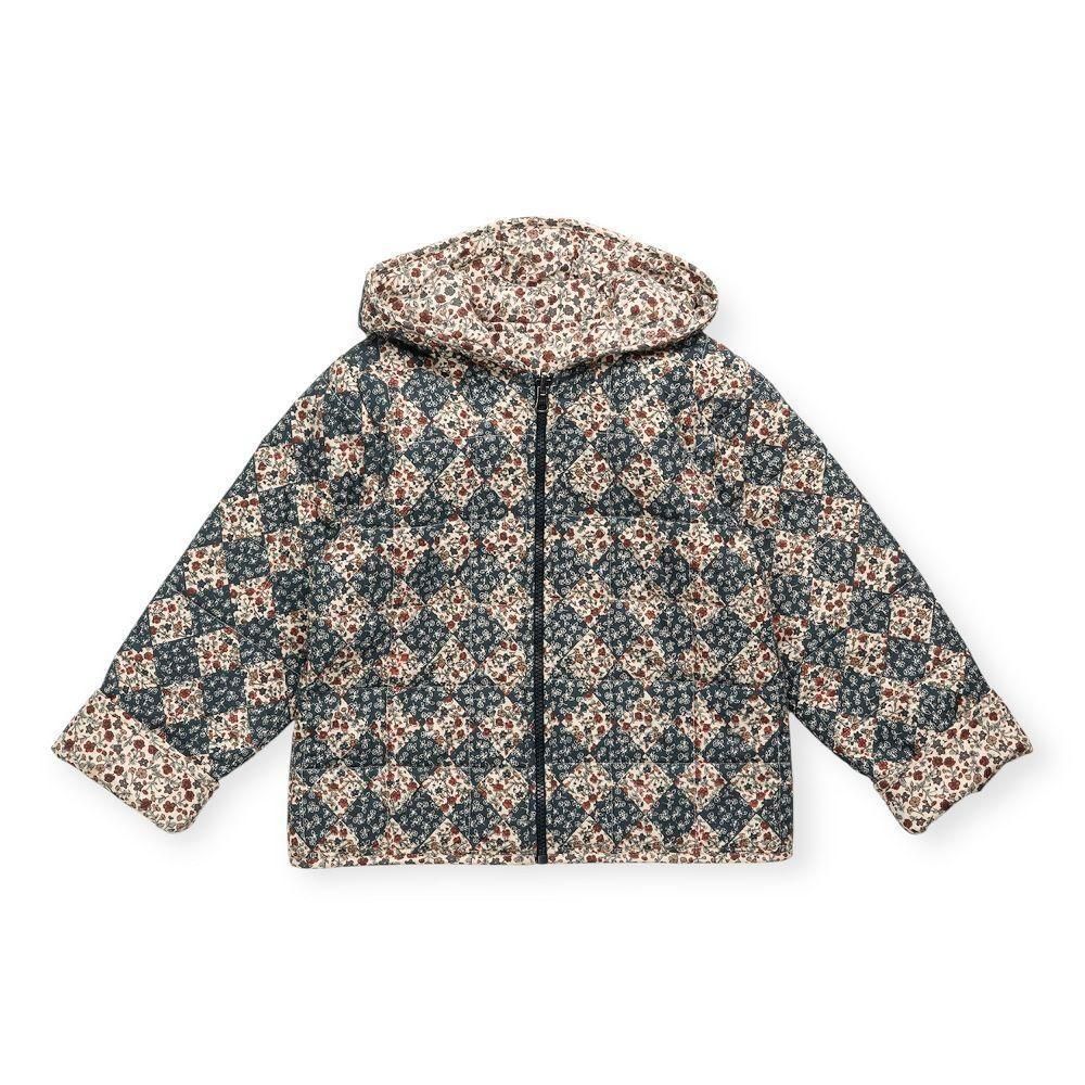 Little Cotton Clothes åС֥른㥱å / Jojo Reversible Jacket Harelquin Floral img2