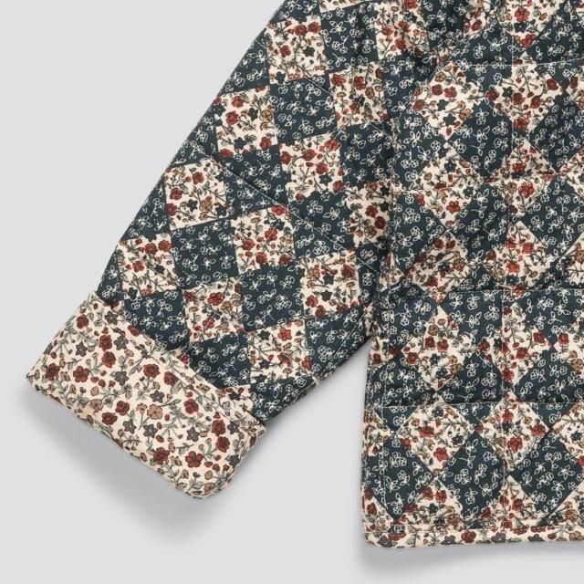 Little Cotton Clothes åС֥른㥱å / Jojo Reversible Jacket Harelquin Floral img4