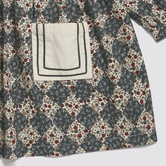 Little Cotton Clothes å顼ԡ / Eva Sailor Dress Harlequin Floral img3