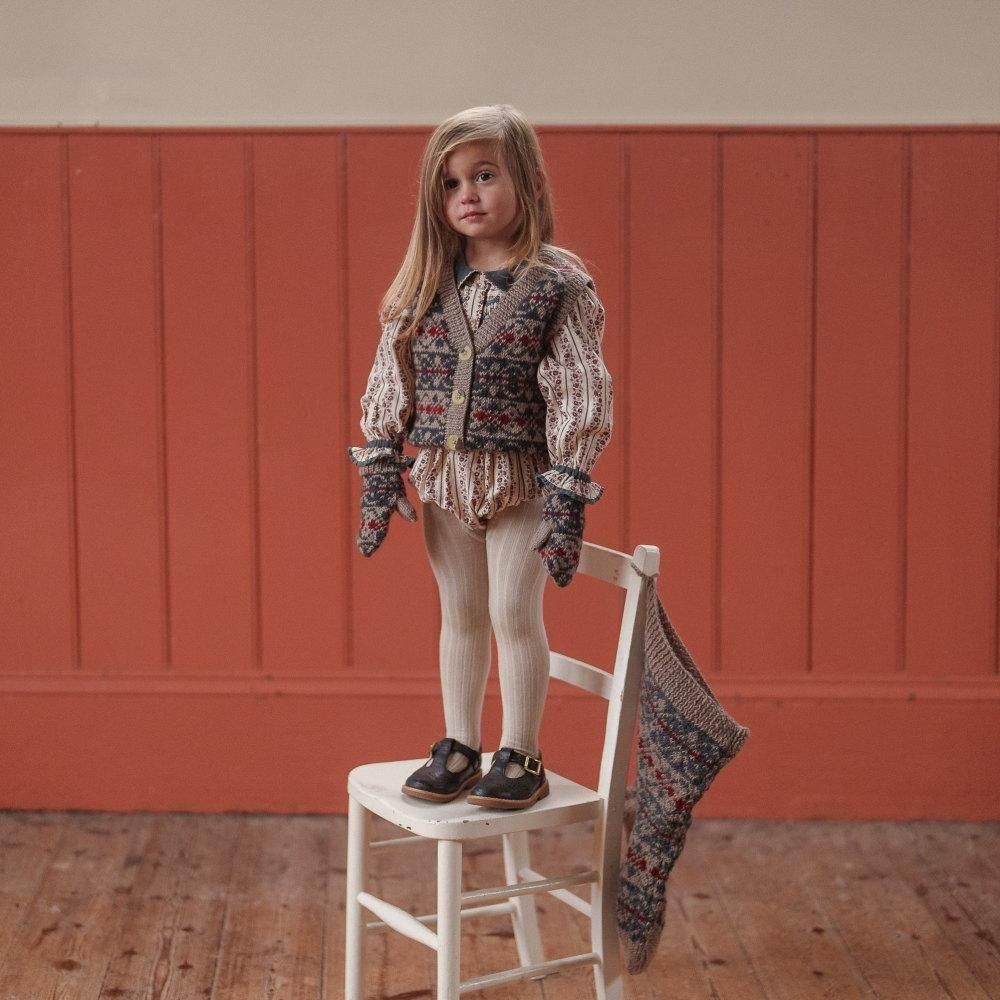 Little Cotton Clothes ѡ / Emille Romper Mallory Floral img9