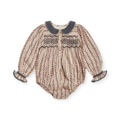 Little Cotton Clothes ѡ / Emille Romper Mallory Floral