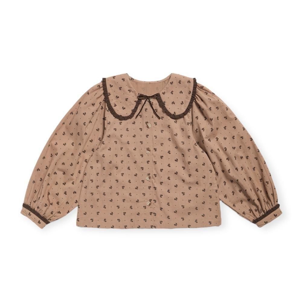 Little Cotton Clothes å֥饦 / Helga Blouse in Rosehip Floral img