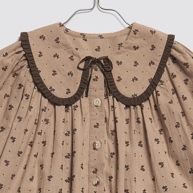 Little Cotton Clothes ѡ / Lolly Romper Rosehip Floral img1