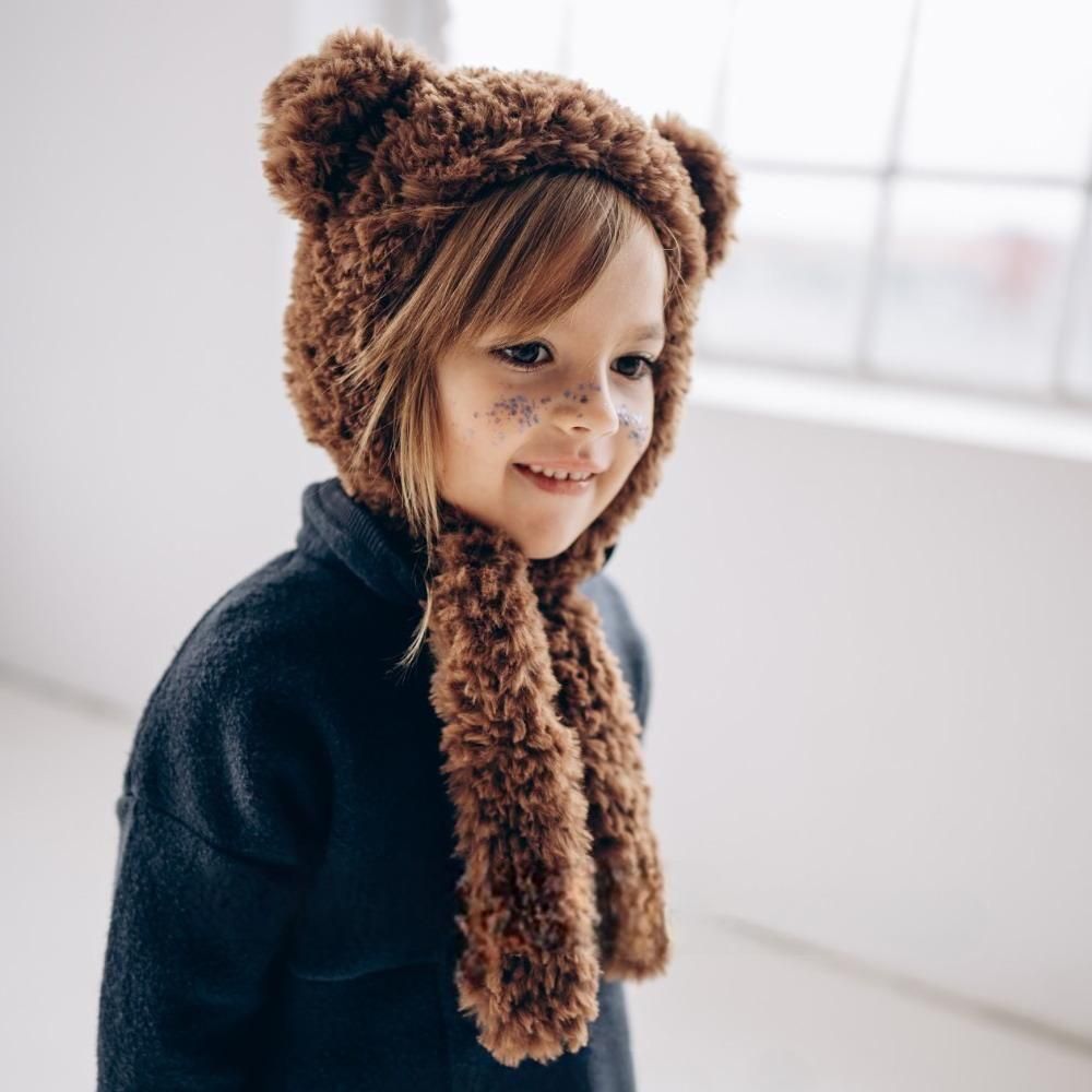 bambolina դܥͥå / Teddy Bear Bonnet milk chocolate img4