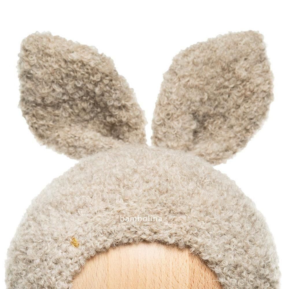 bambolina դܥͥå / boucle Lapin hat beige img1