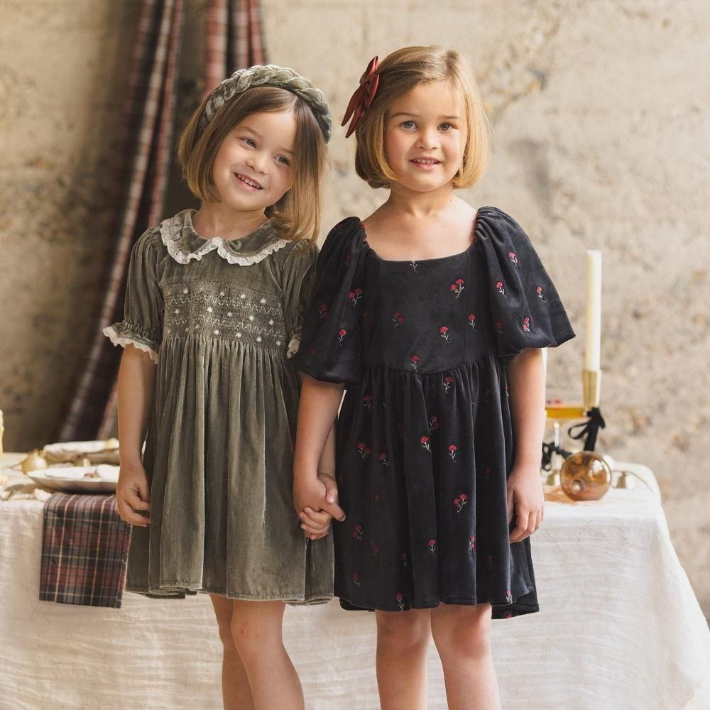 NORALEE åɥ쥹 / Nina Dress Velvet Floral img1