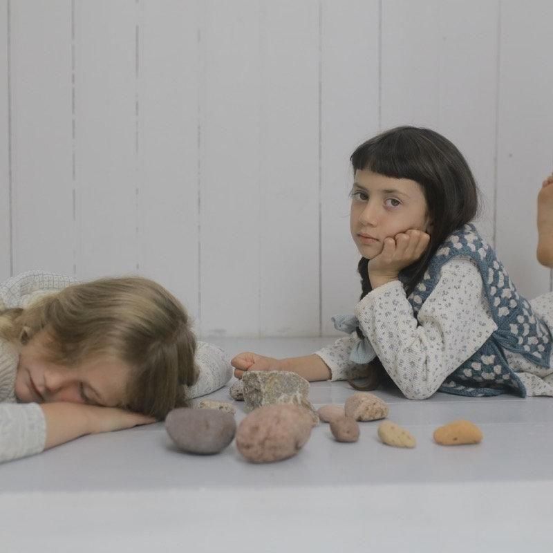D3-̤Soor Ploom å󥰥꡼T / Long Sleeve Pouf Tee - Calico Print Pointelle, Oasis img8