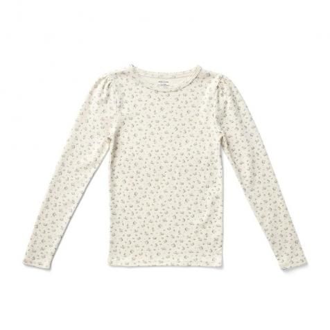 D3-̤Soor Ploom å󥰥꡼T / Long Sleeve Pouf Tee - Calico Print Pointelle, Oasis