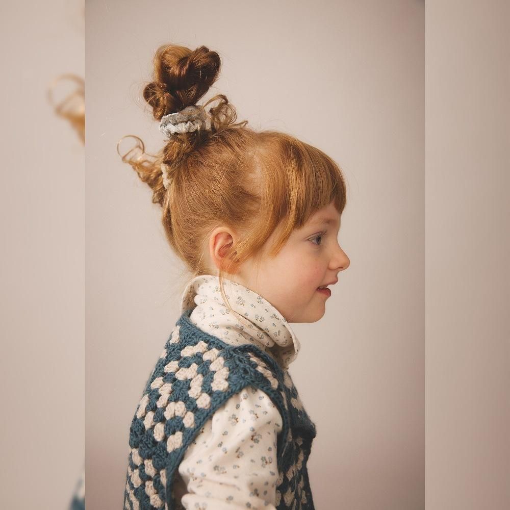 D3-̤Soor Ploom åȥͥå / Long Sleeve Snap Turtleneck - Calico Print PTL, Rosewood img4