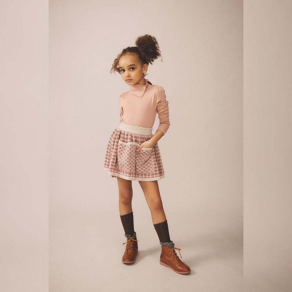 D3-̤Soor Ploom åȥͥå / Long Sleeve Snap Turtleneck - Cherry img3