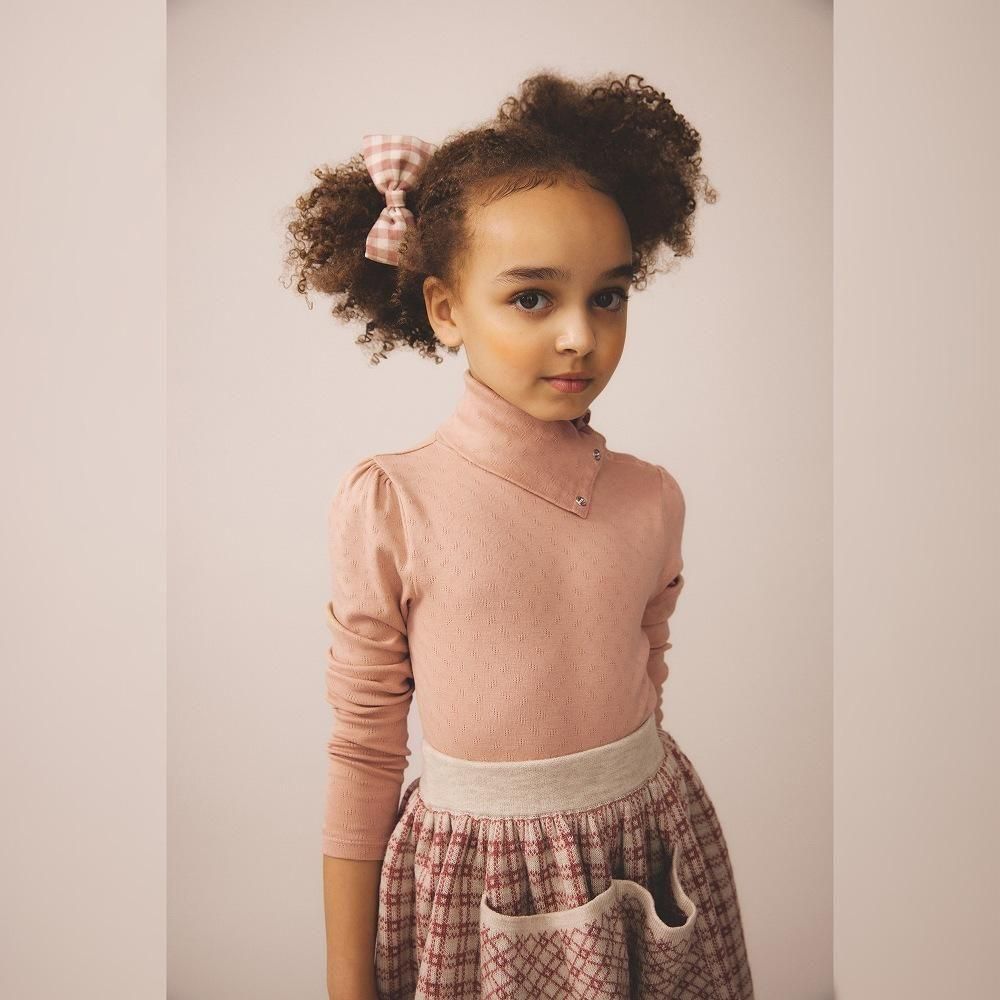 D3-̤Soor Ploom åȥͥå / Long Sleeve Snap Turtleneck - Cherry img4