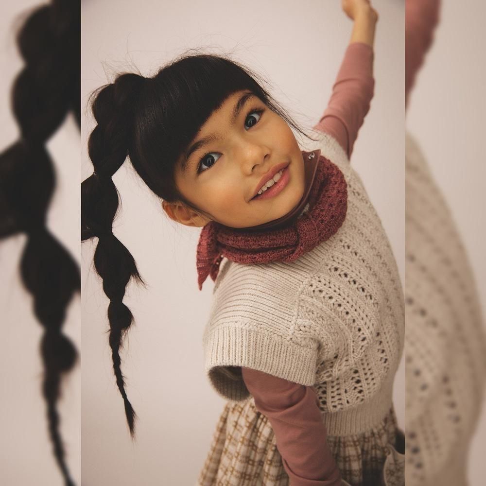 D3-102423䳫ϡSoor Ploom åȥͥå / Long Sleeve Snap Turtleneck - Cherry img6