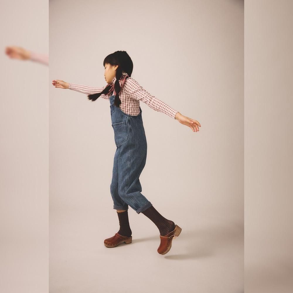 D3-̤Soor Ploom åȥͥå / Long Sleeve Snap Turtleneck - Gingham Print, Cherry img5