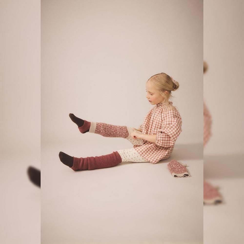 D3-̤Soor Ploom å쥮 / Stretch Legging - Calico Print, Rosewood img3