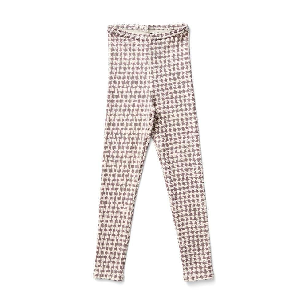 Soor Ploom キッズレギンス / Stretch Legging - Gingham Print