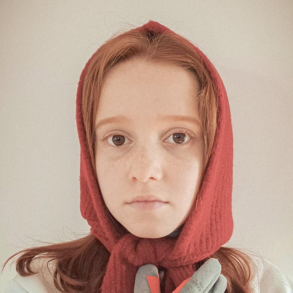 LMDI å˥åȥաɡۤä / Knitted Hood Grey img1