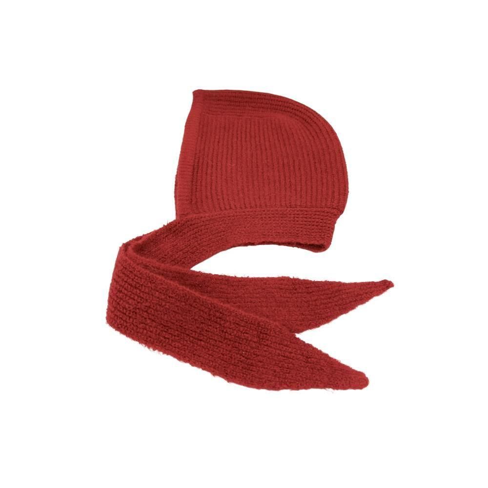 LMDI å˥åȥաɡۤä / Knitted Hood Red img1