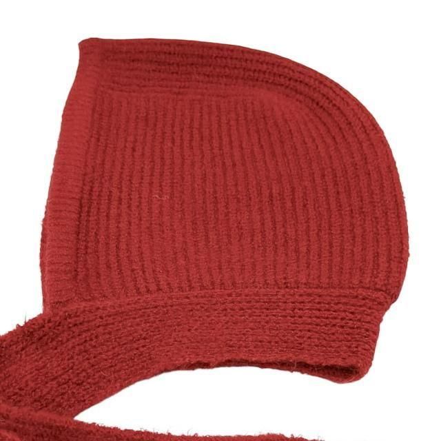 LMDI å˥åȥաɡۤä / Knitted Hood Red img3