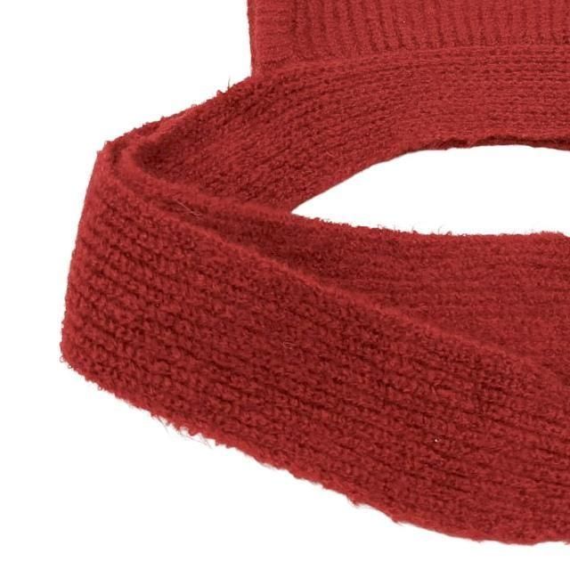 LMDI å˥åȥաɡۤä / Knitted Hood Red img4