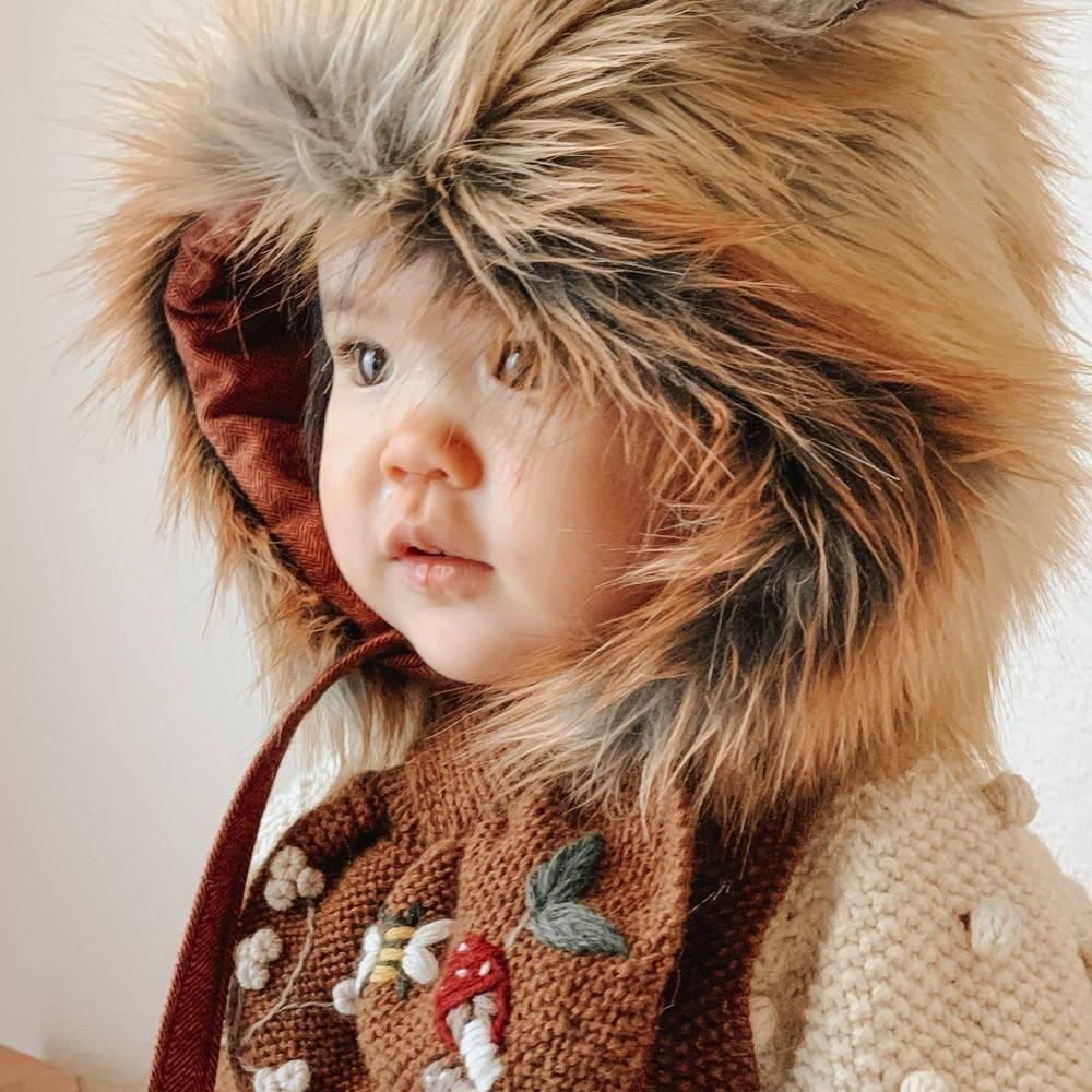 11ټȯShirley Bredal å˥åȥޥե顼 / Woodland Scarf - Caramel img3